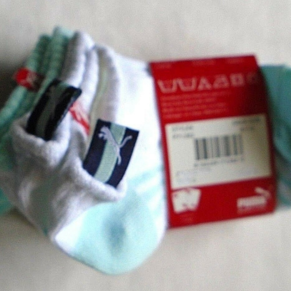 Vintage 3 Pairs Puma Booties Socks - Picture 4 of 4